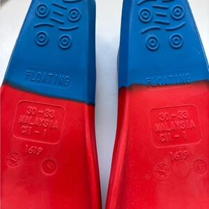 Kids Red and Blue fins